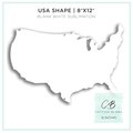 Next Innovations USA Shape Wall Art Sublimation Blank, 12PK 261409034